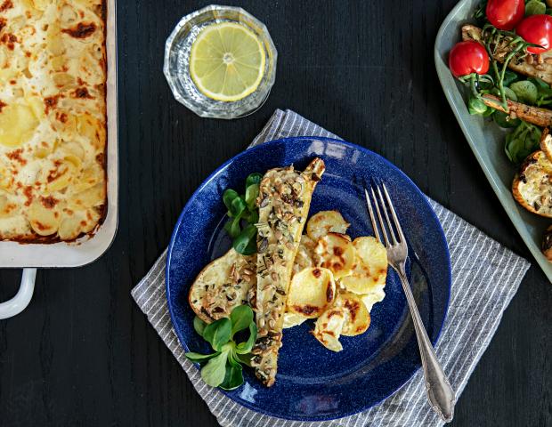 Gratin mit vergessenem Gemüse