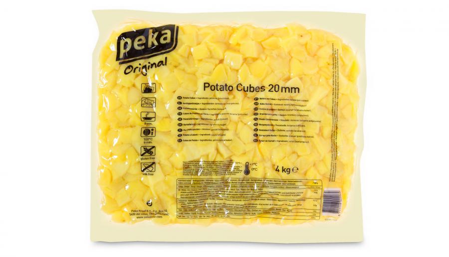 Potato Cubes 20 mm Peka